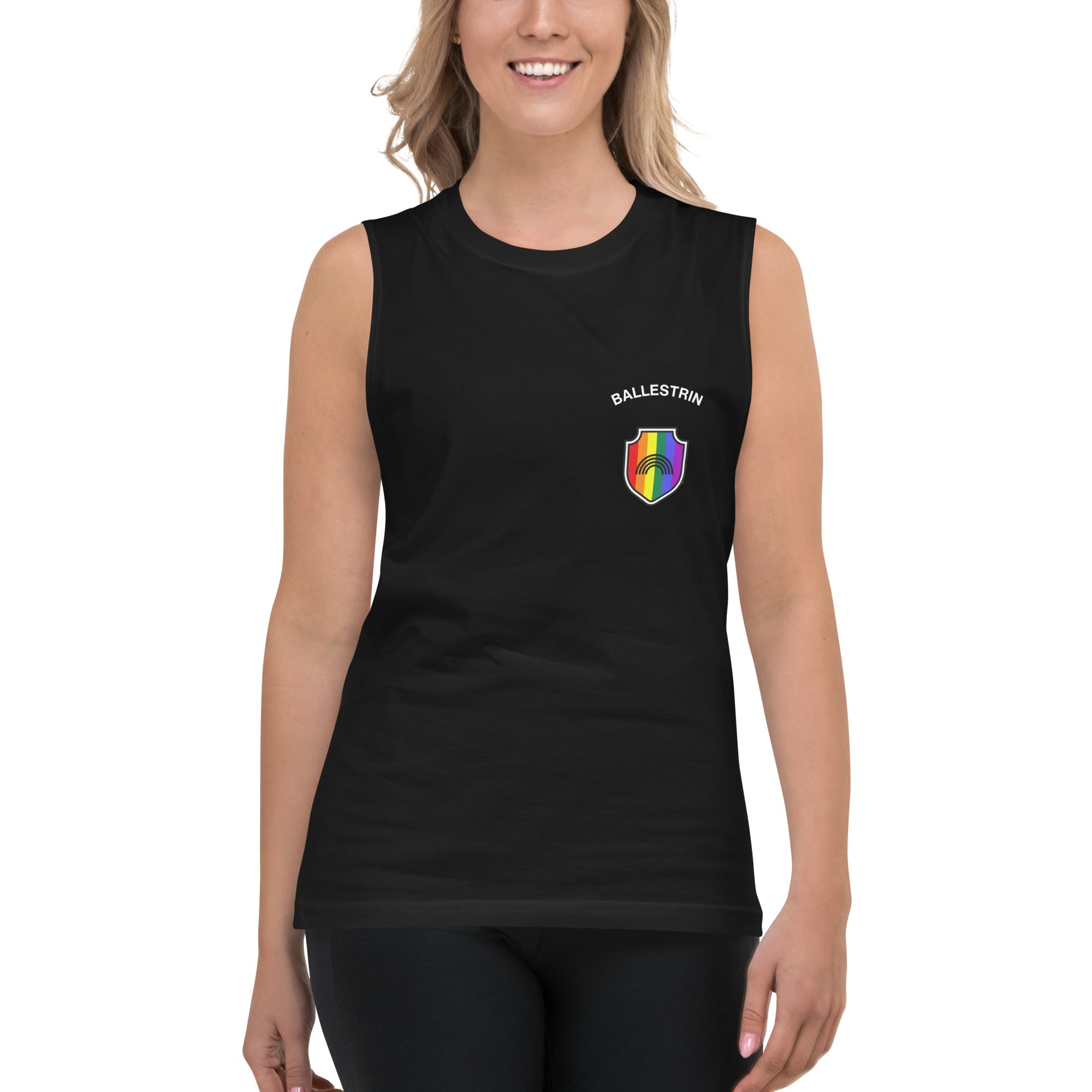 BALLESTRIN PRIDE – CUSTOM RAINBOW TANK TOP - ballestrin.com