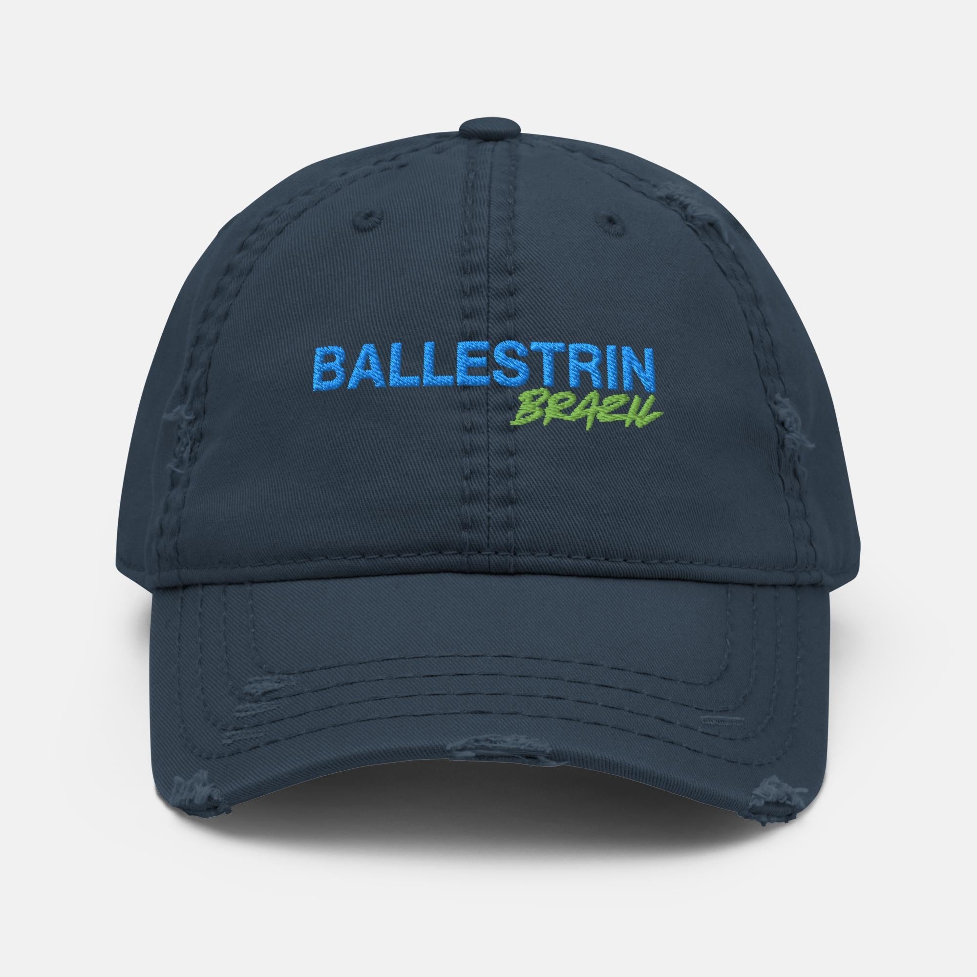 Ballestrin Brazil Distressed Dad Hat - ballestrin.com