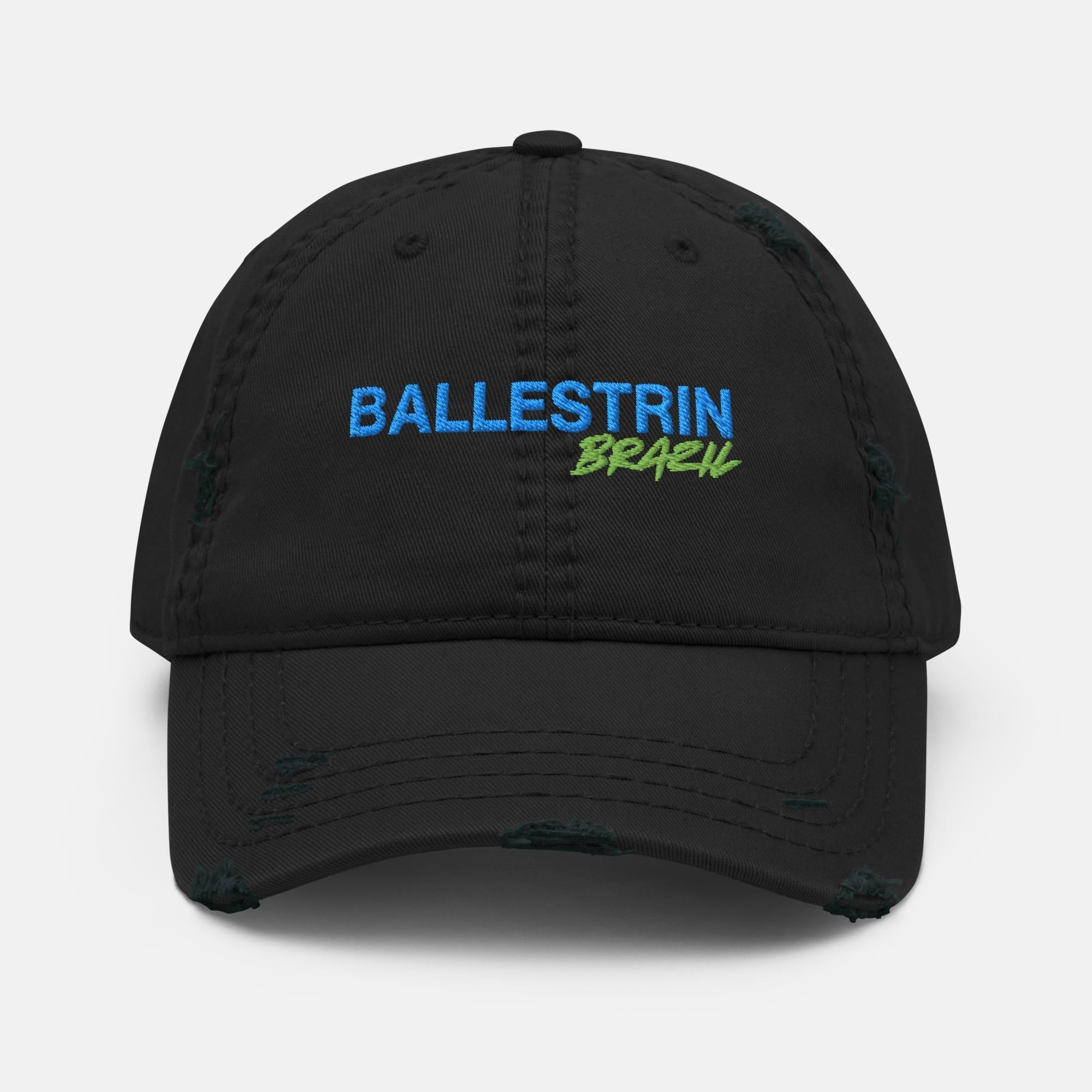 Ballestrin Brazil Distressed Dad Hat - ballestrin.com