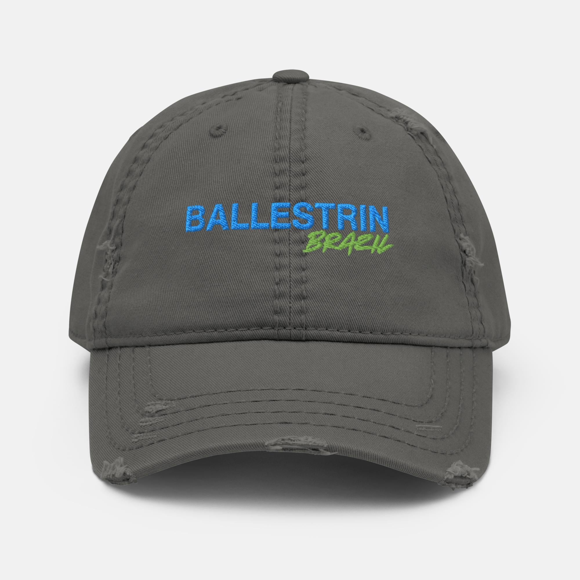 Ballestrin Brazil Distressed Dad Hat - ballestrin.com