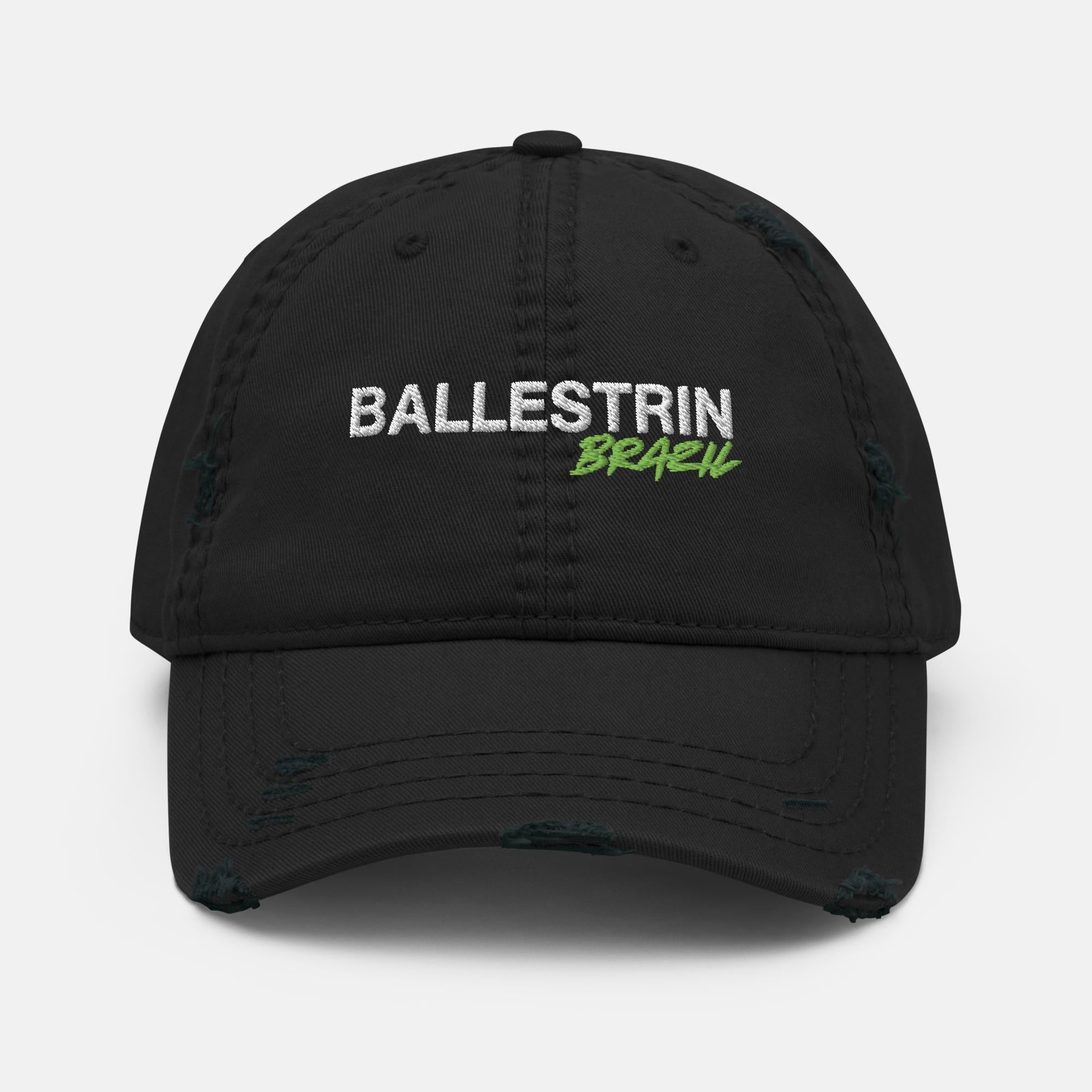 Ballestrin Come to Brazil Distressed Dad Hat - BALLESTRIN