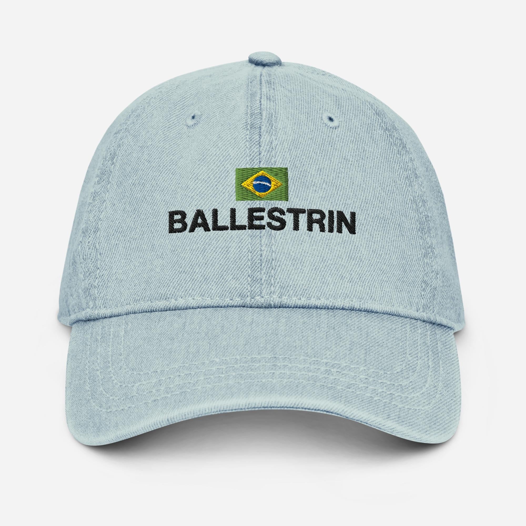 Ballestrin ComeToBrazil Denim Hat - ballestrin.com