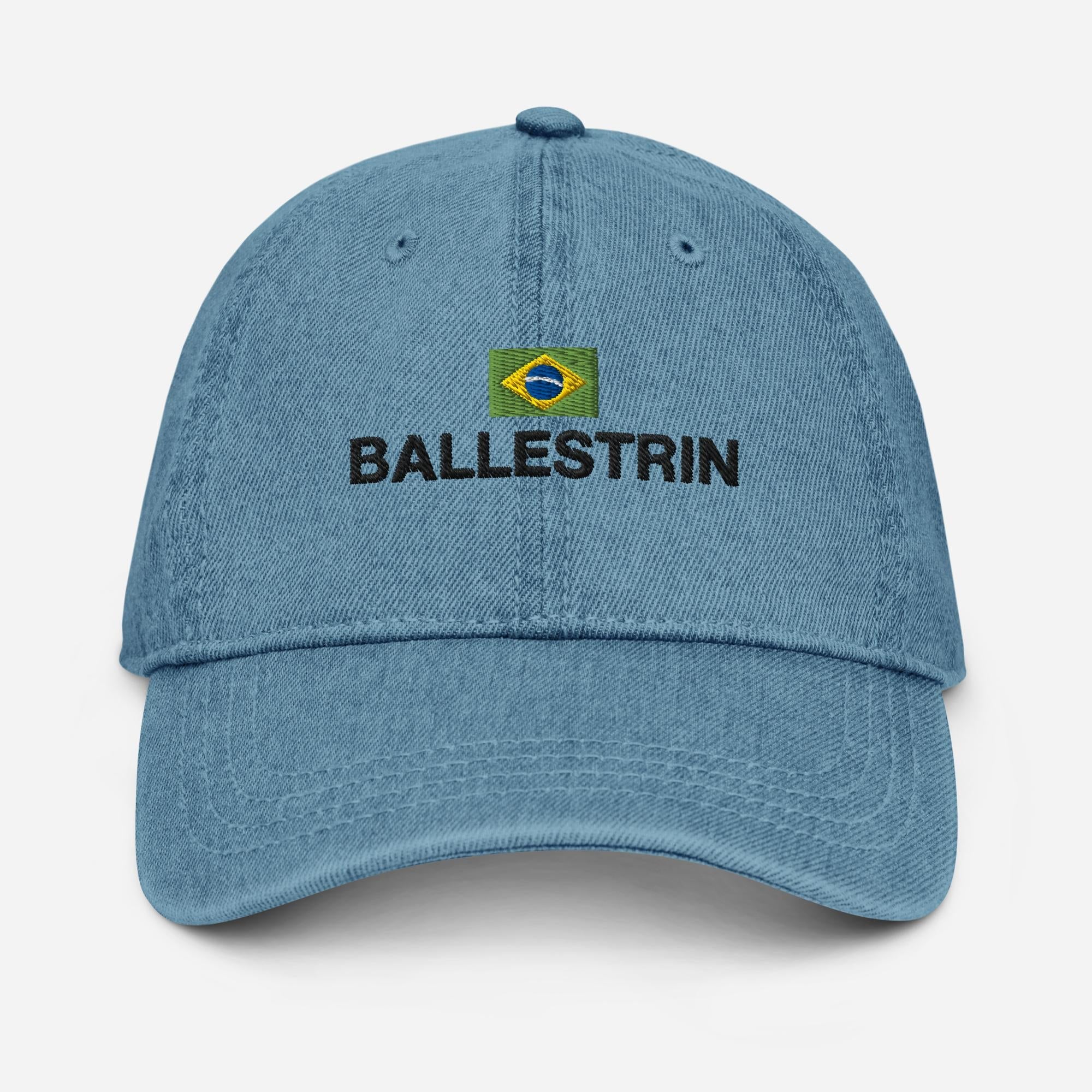 Ballestrin ComeToBrazil Denim Hat - ballestrin.com