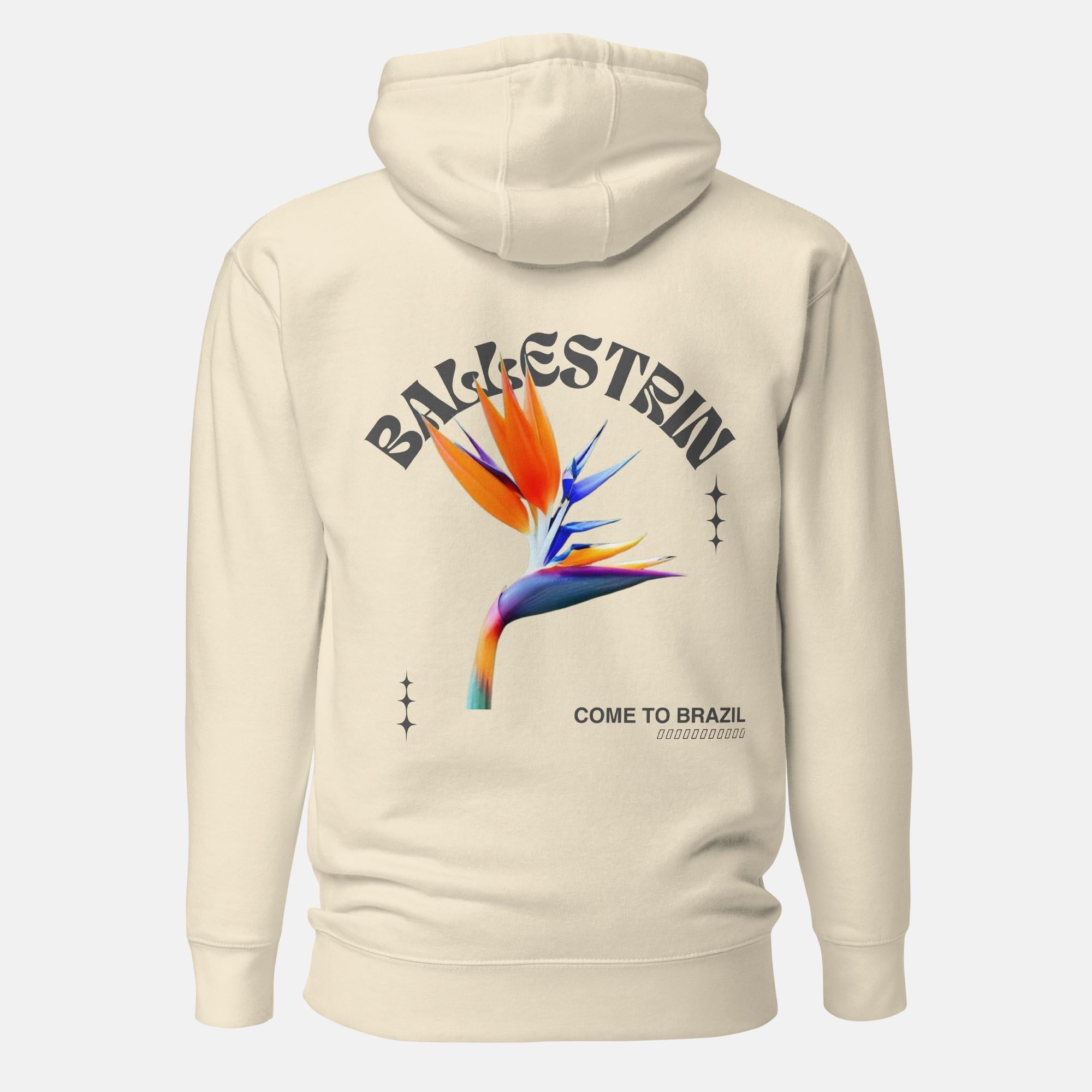 Ballestrin Heliconia Flower Hoodie - ballestrin.com