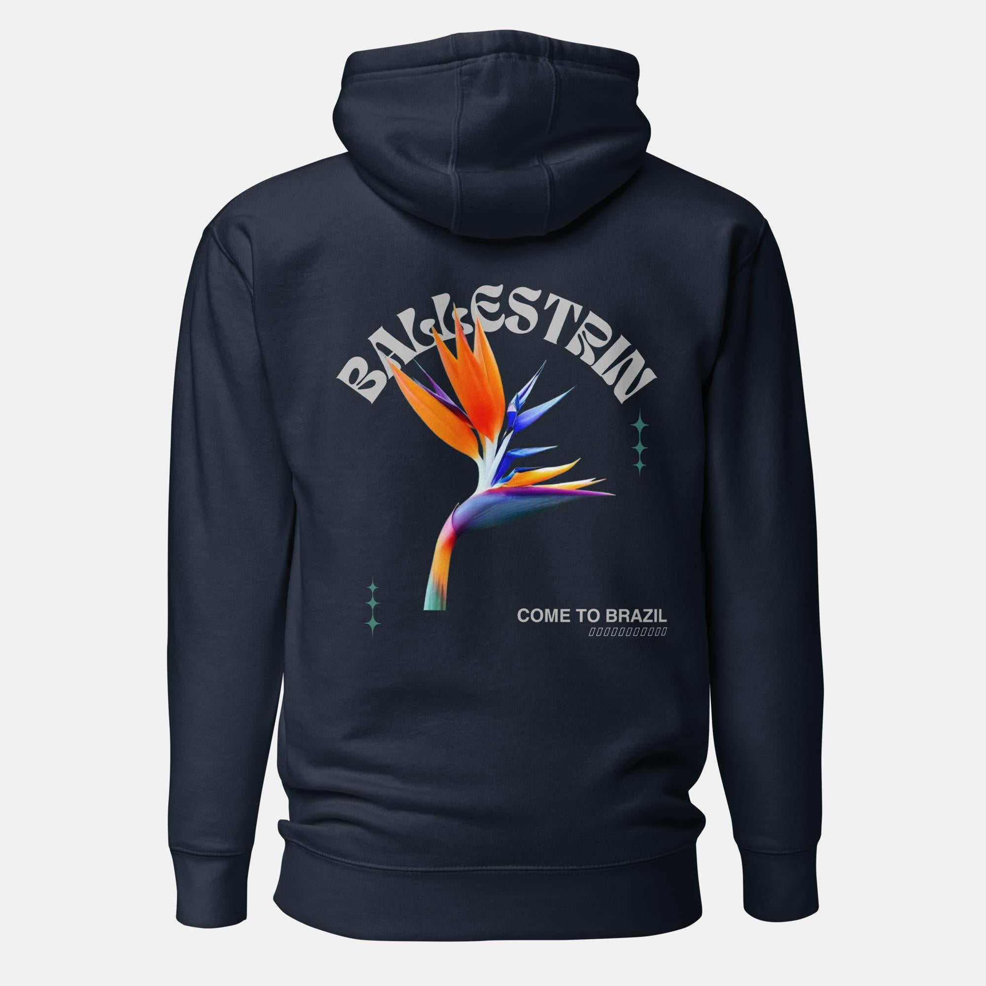 Ballestrin Heliconia Flower Hoodie - ballestrin.com