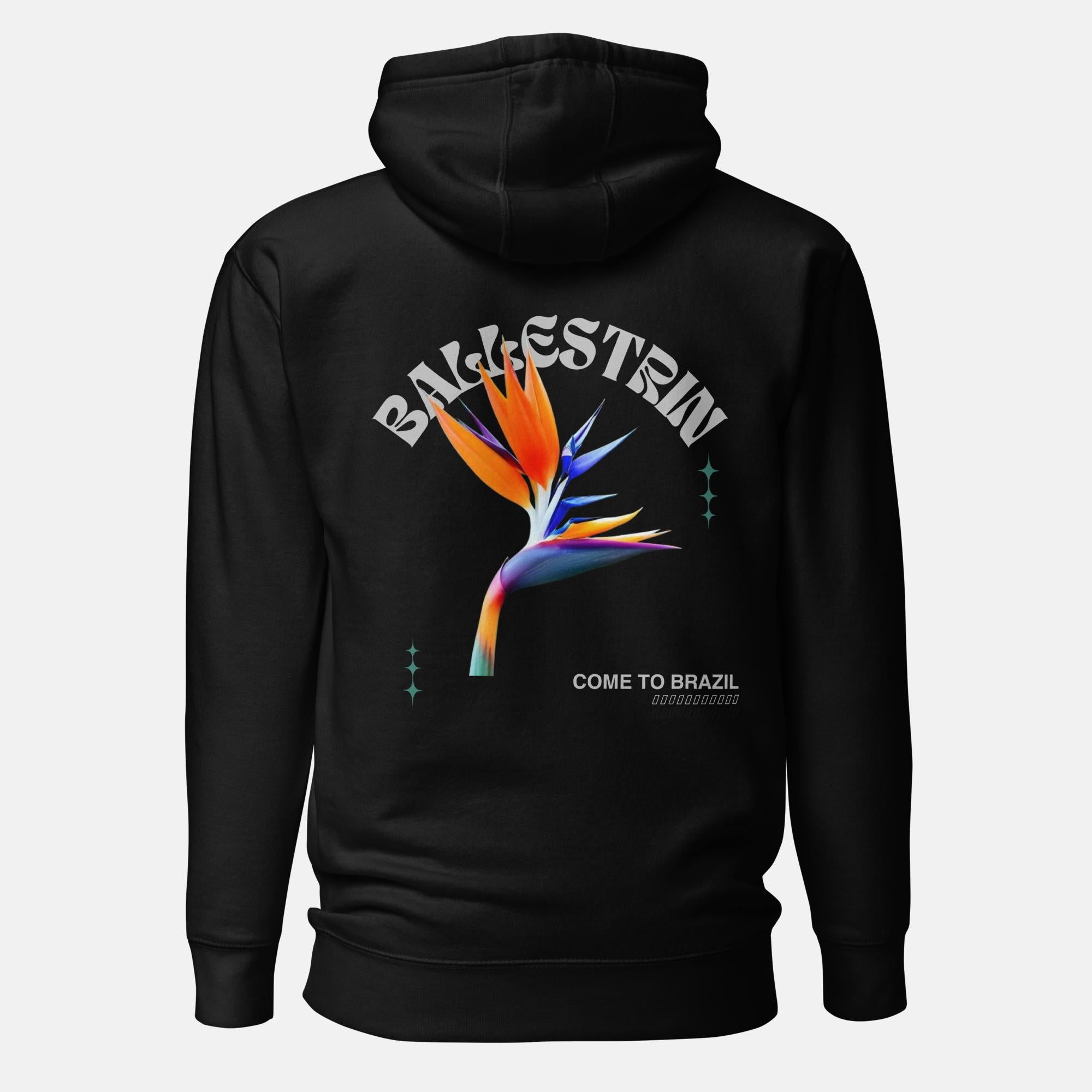 Ballestrin Heliconia Flower Hoodie - ballestrin.com