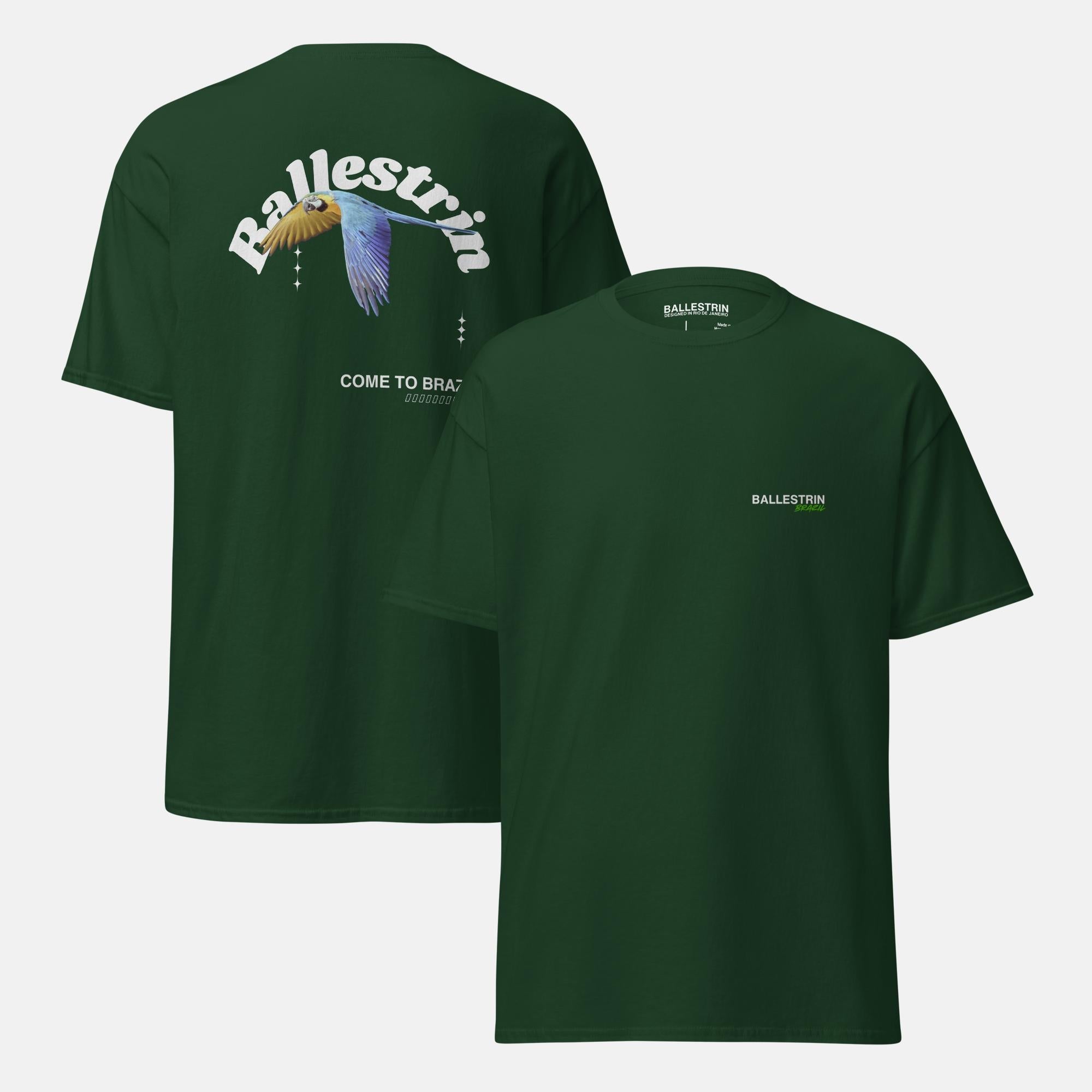 Ballestrin Macaw T-shirt - ballestrin.com