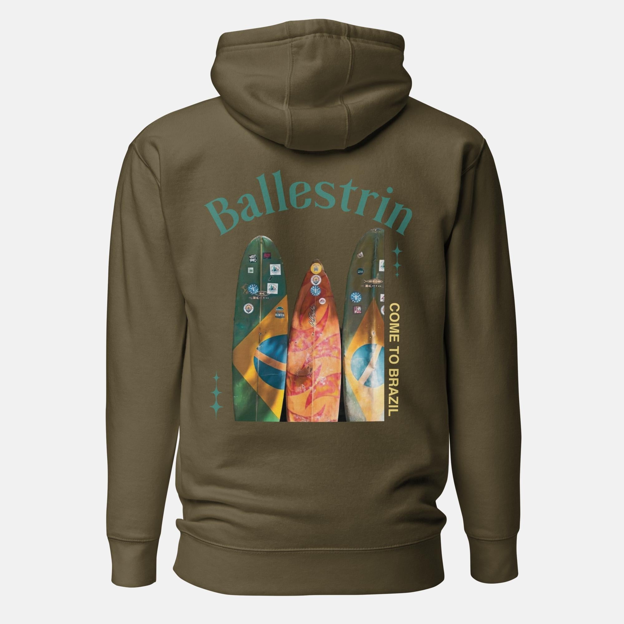 Ballestrin Surfboard Hoodie - ballestrin.com