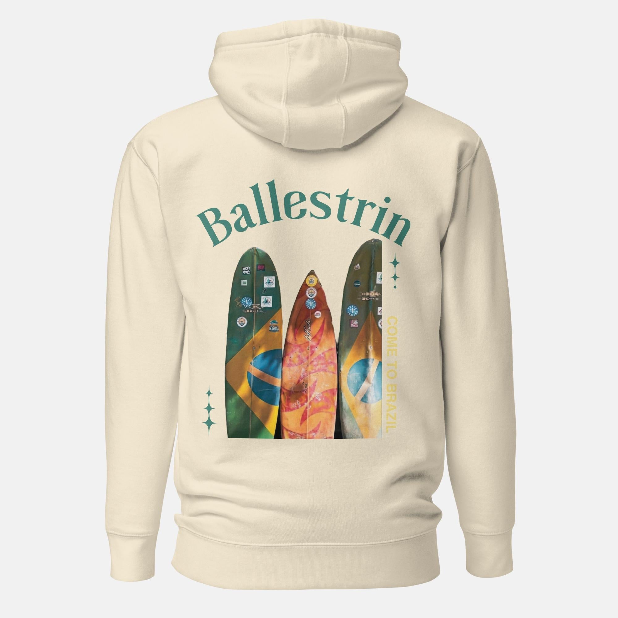 Ballestrin Surfboard Hoodie - ballestrin.com