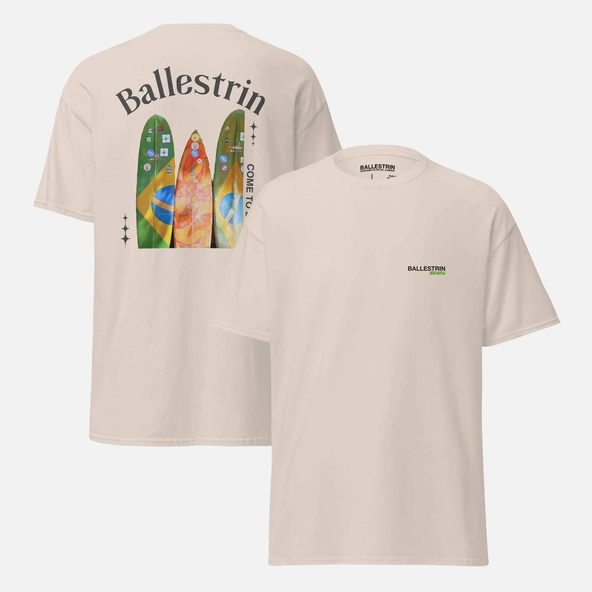 Ballestrin Surfboard T-Shirt - ballestrin.com