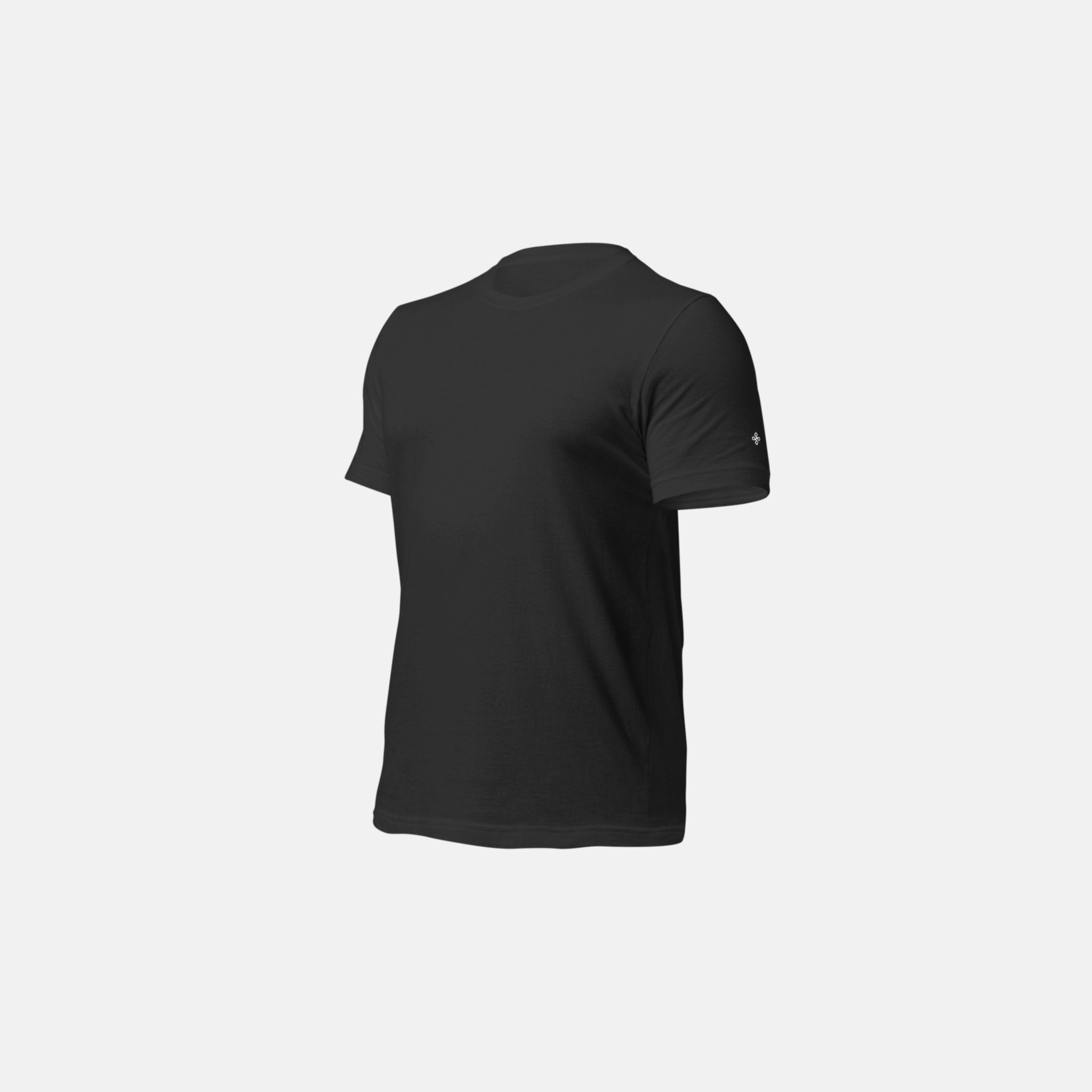 Black Ballestrin Essential Blank T-shirt - BALLESTRIN