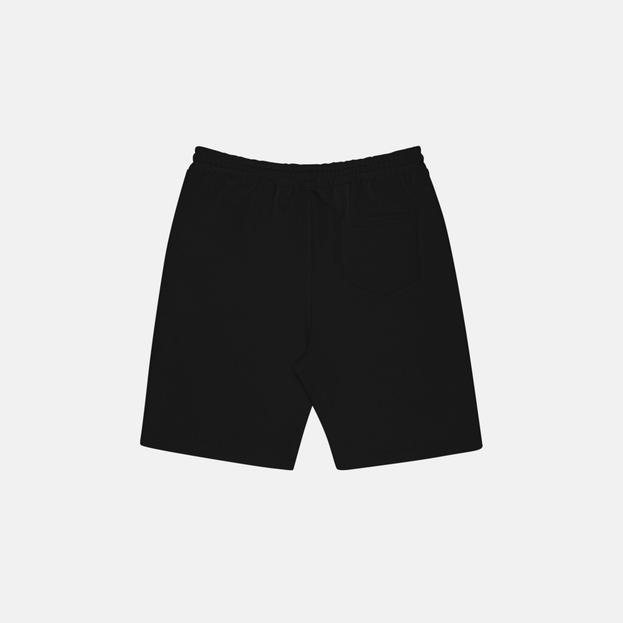 Black Ballestrin Essential Fleece Shorts - BALLESTRIN