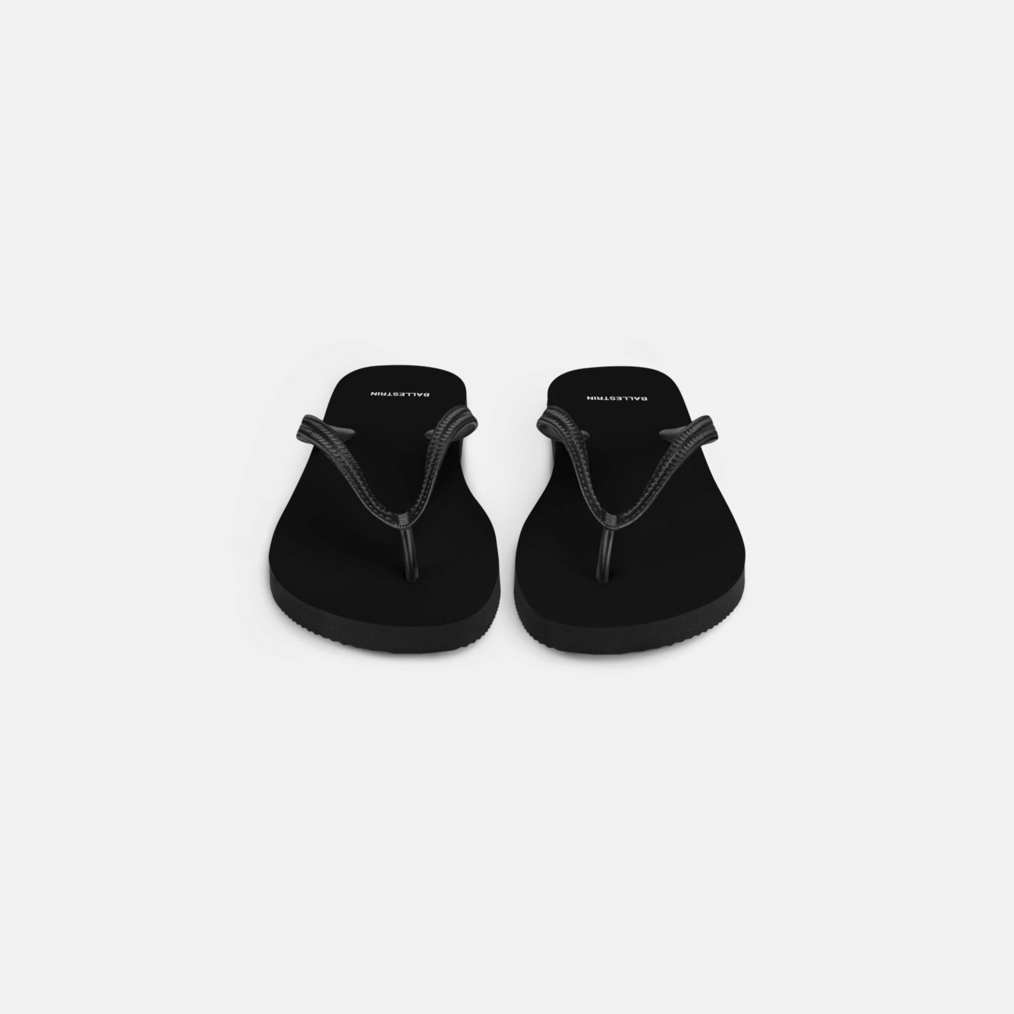 Black Ballestrin Essential Flip - Flops - BALLESTRIN