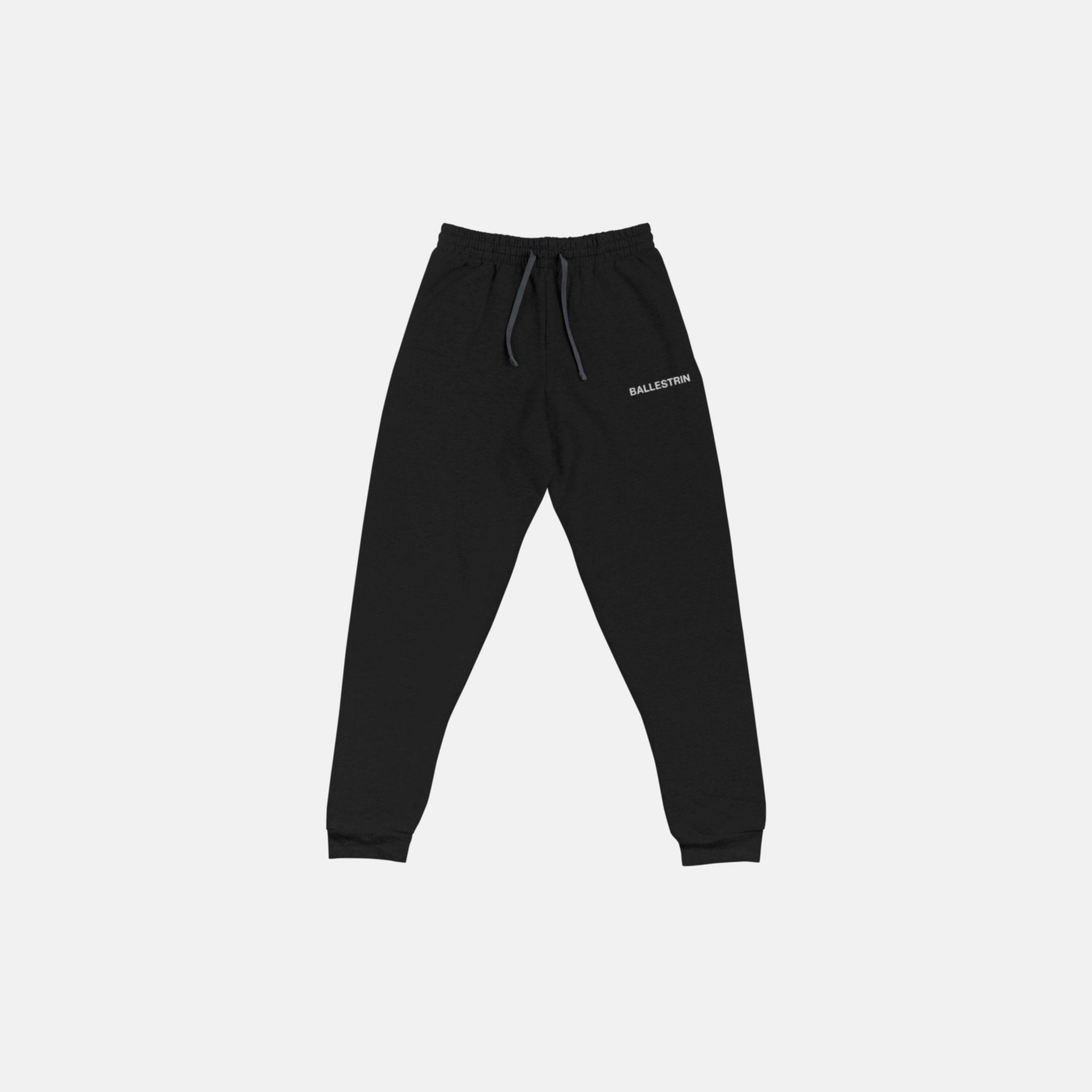 Black Ballestrin Essential Joggers - BALLESTRIN