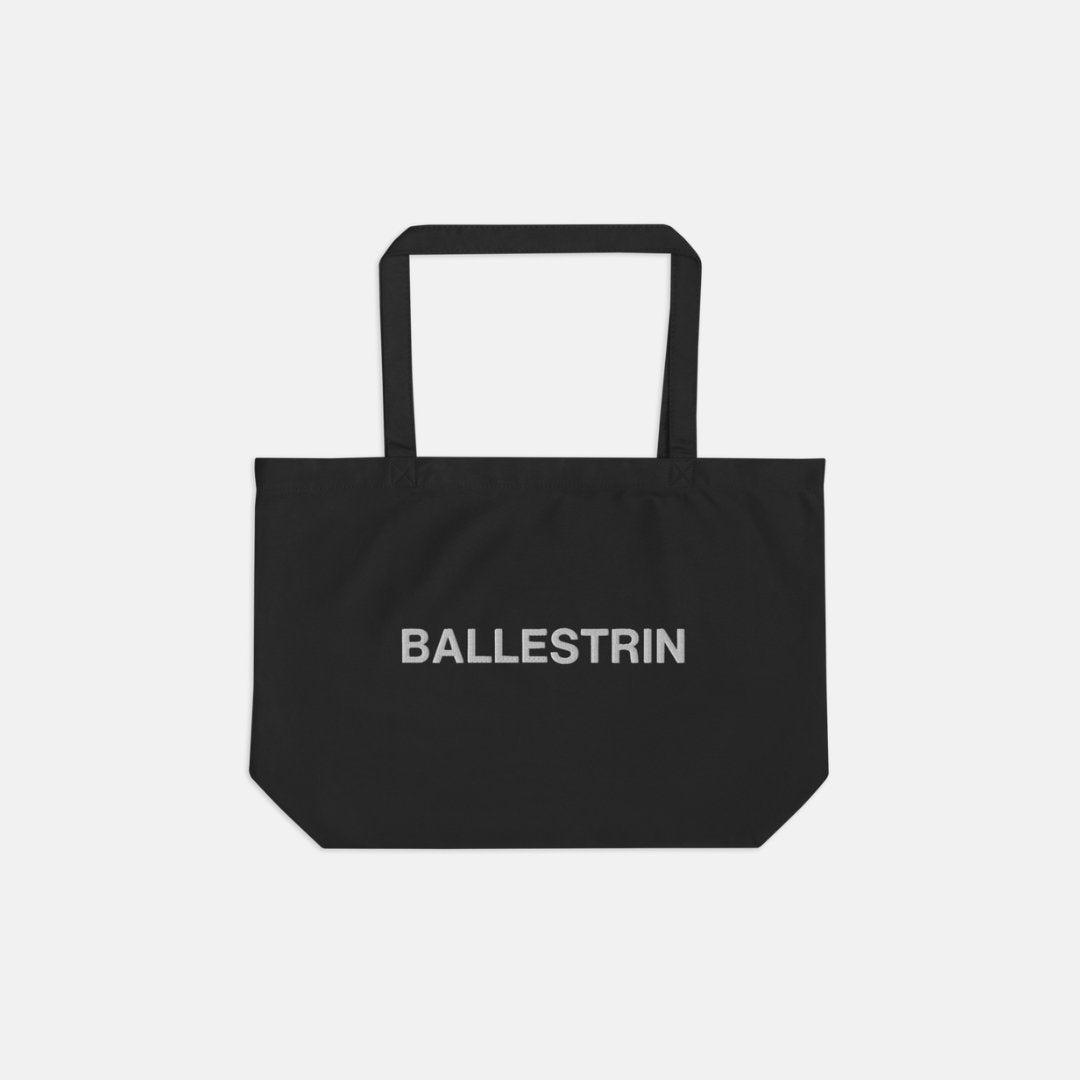 Black Ballestrin Essential Large Tote Bag - BALLESTRIN