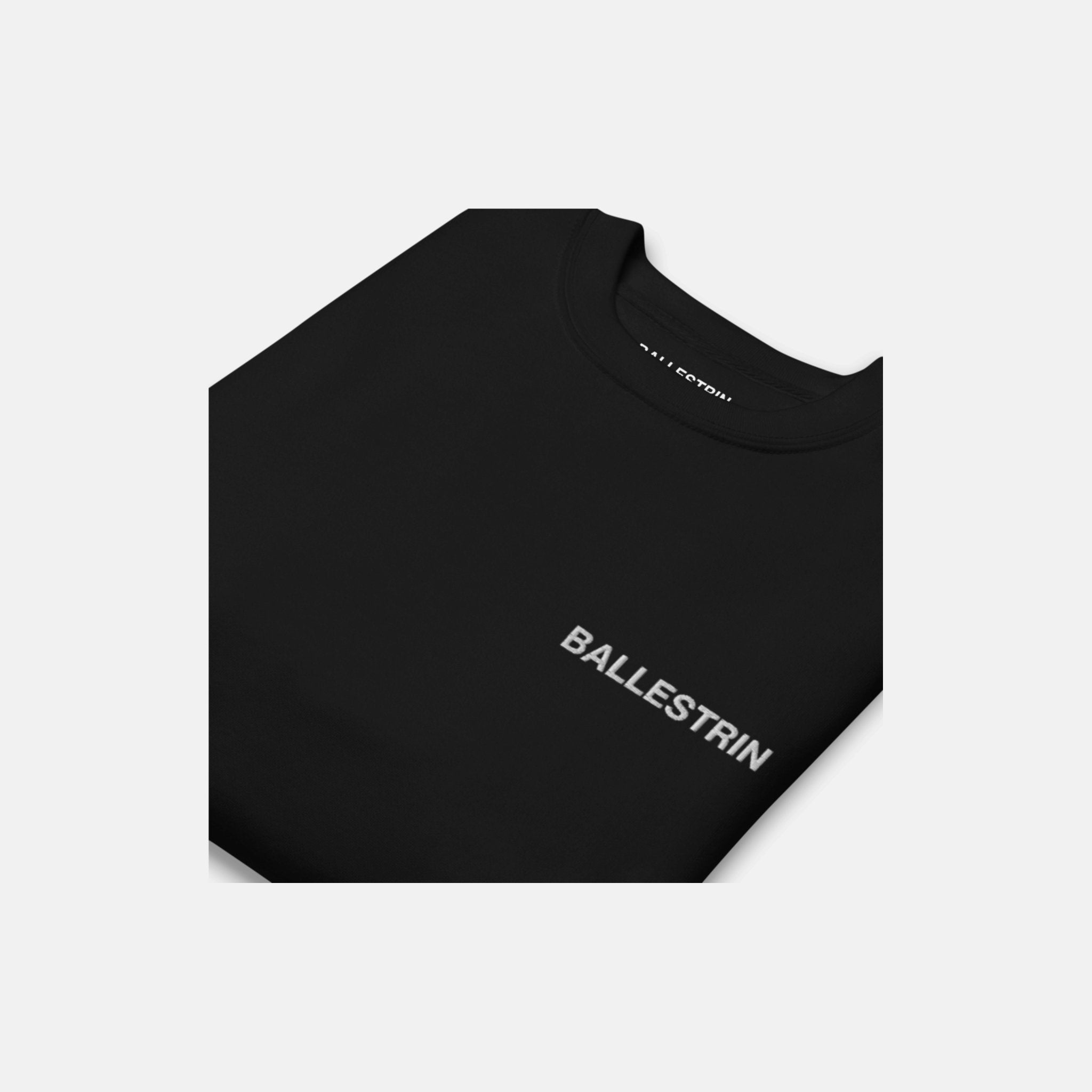 Black Ballestrin Essential Sweatshirt - BALLESTRIN