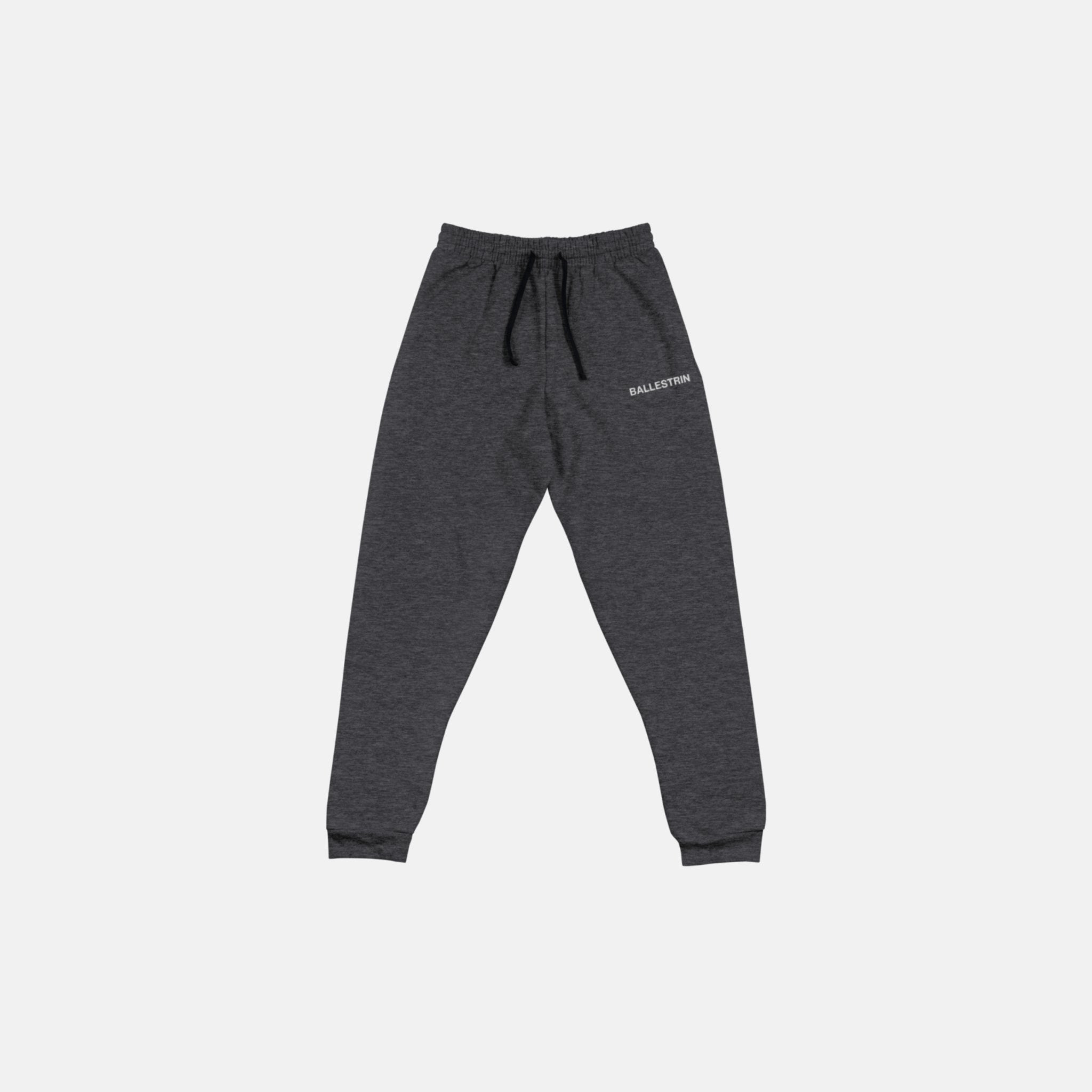 Dark Grey Ballestrin Essential Joggers - BALLESTRIN