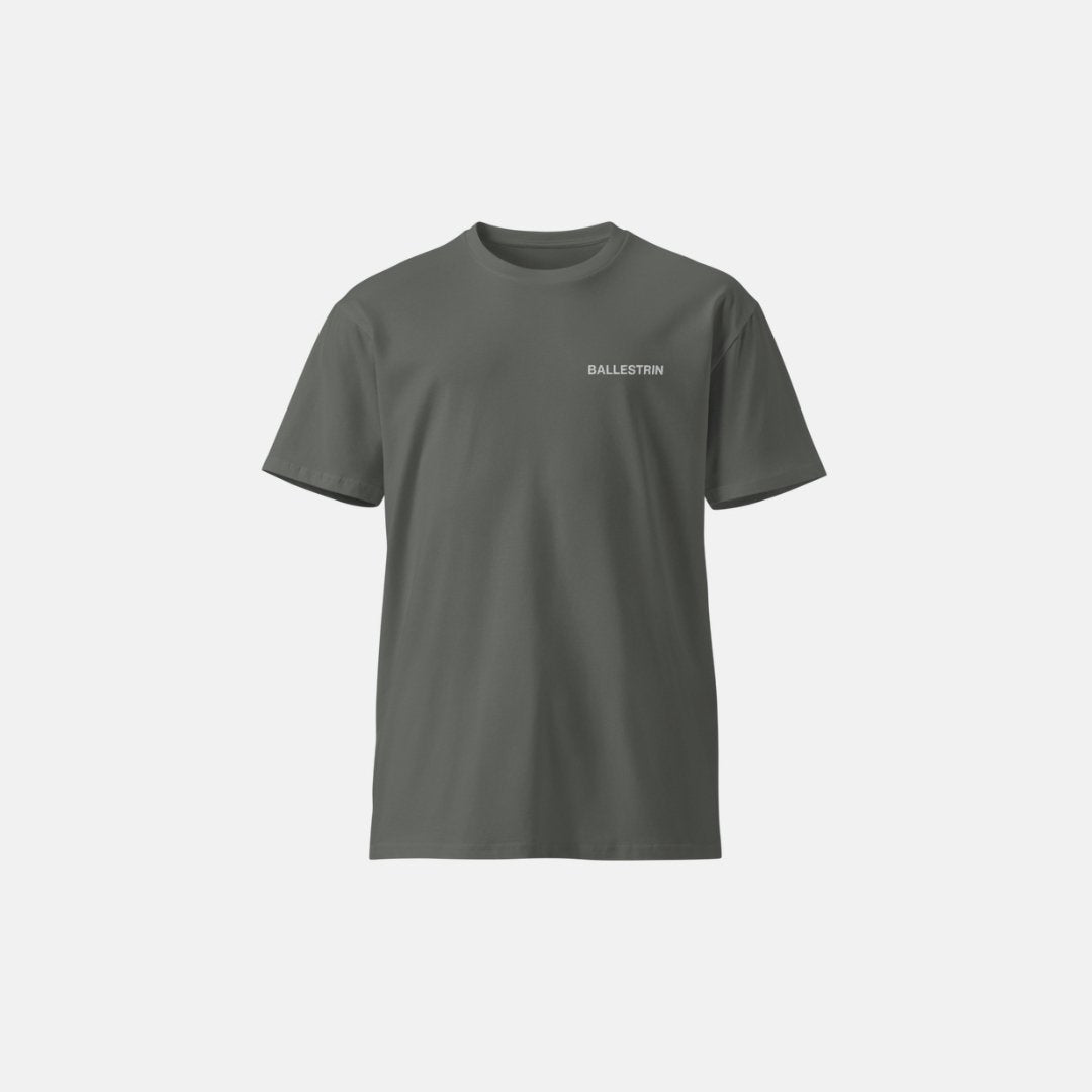 Dark Grey Ballestrin Essential Lite T-shirt - BALLESTRIN