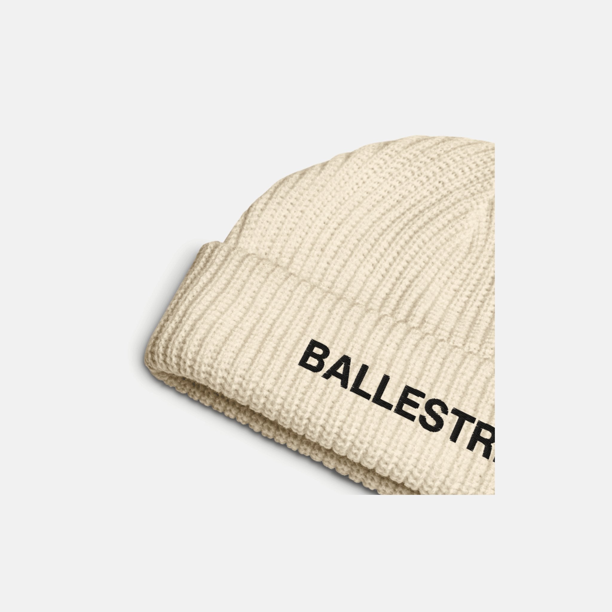 Ecru Ballestrin Essential Beanie - BALLESTRIN