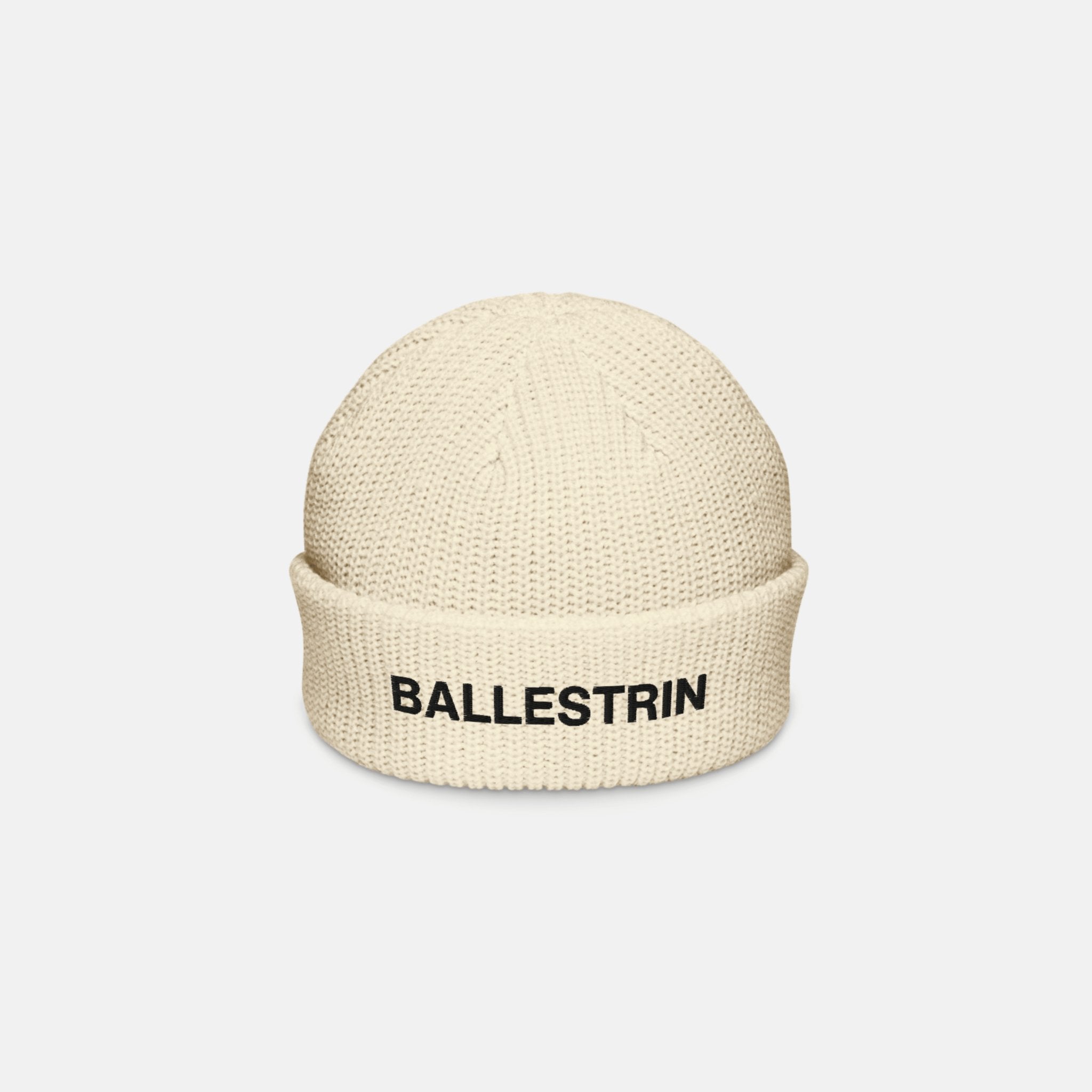 Ecru Ballestrin Essential Beanie - BALLESTRIN