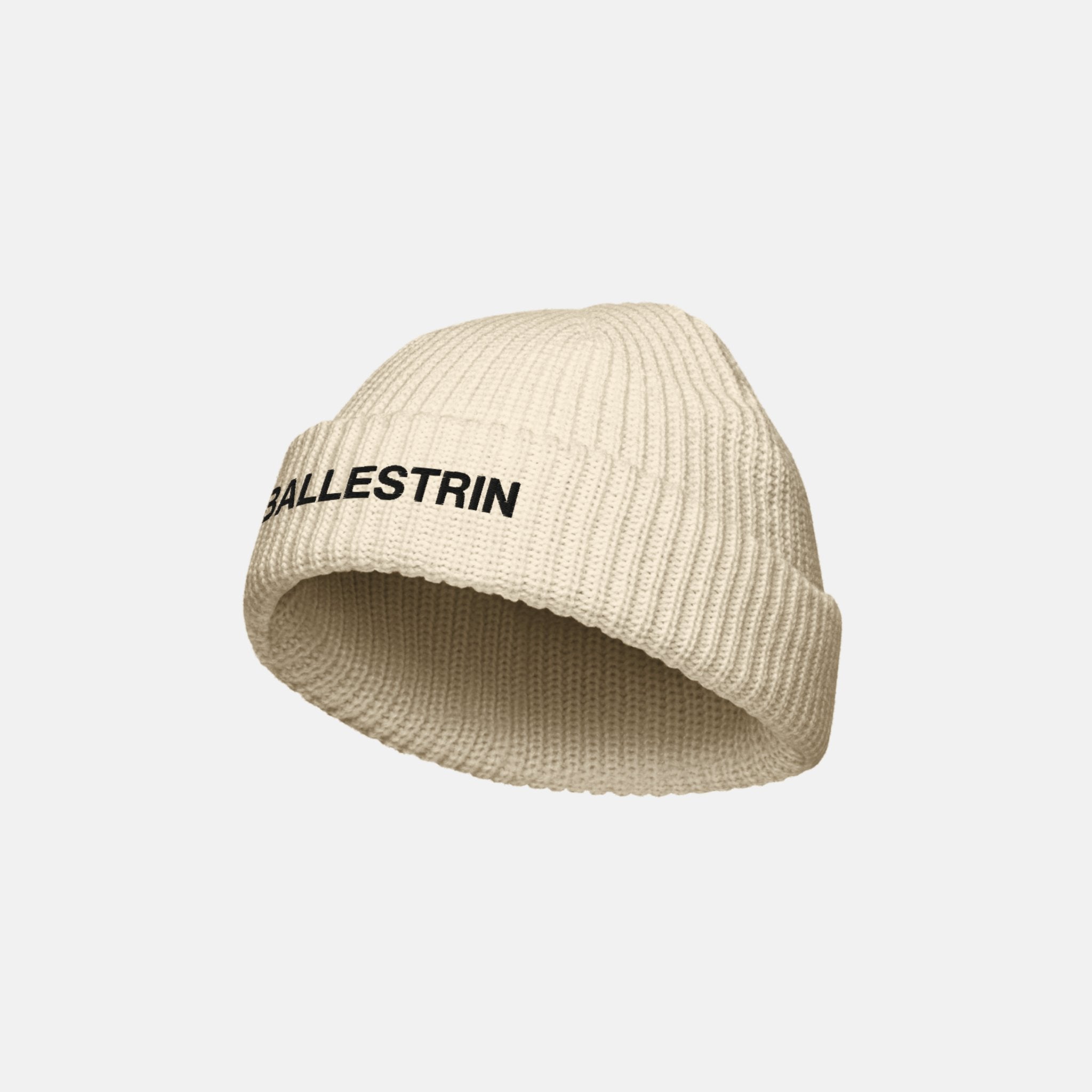 Ecru Ballestrin Essential Beanie - BALLESTRIN