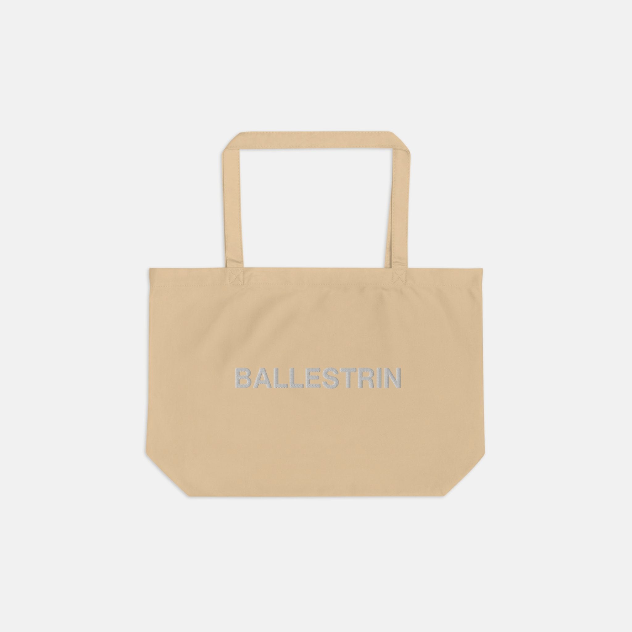 Ecru Ballestrin Essential Large Tote Bag - BALLESTRIN