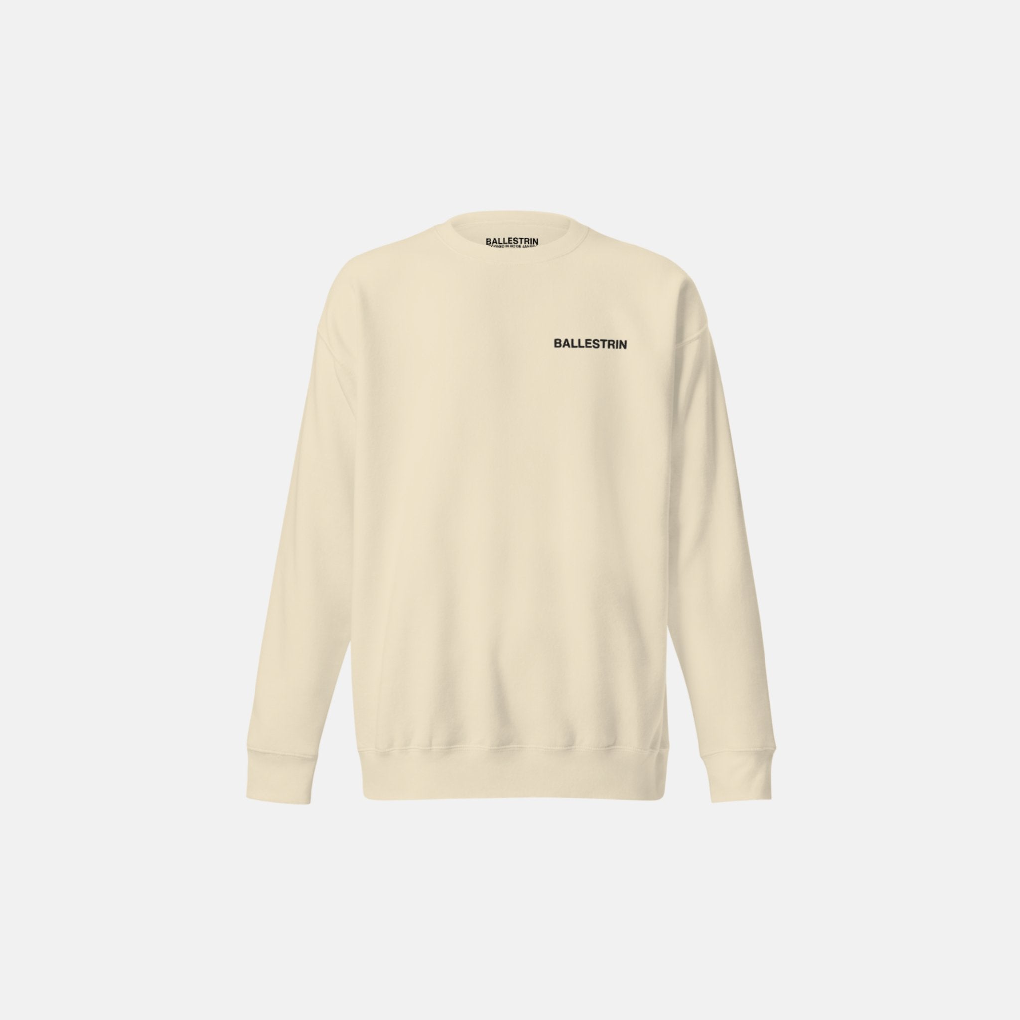 Ecru Ballestrin Essential Sweatshirt - BALLESTRIN