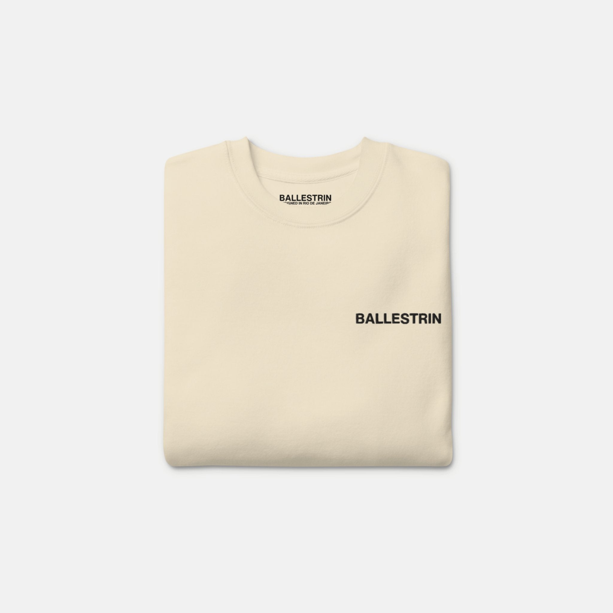 Ecru Ballestrin Essential Sweatshirt - BALLESTRIN