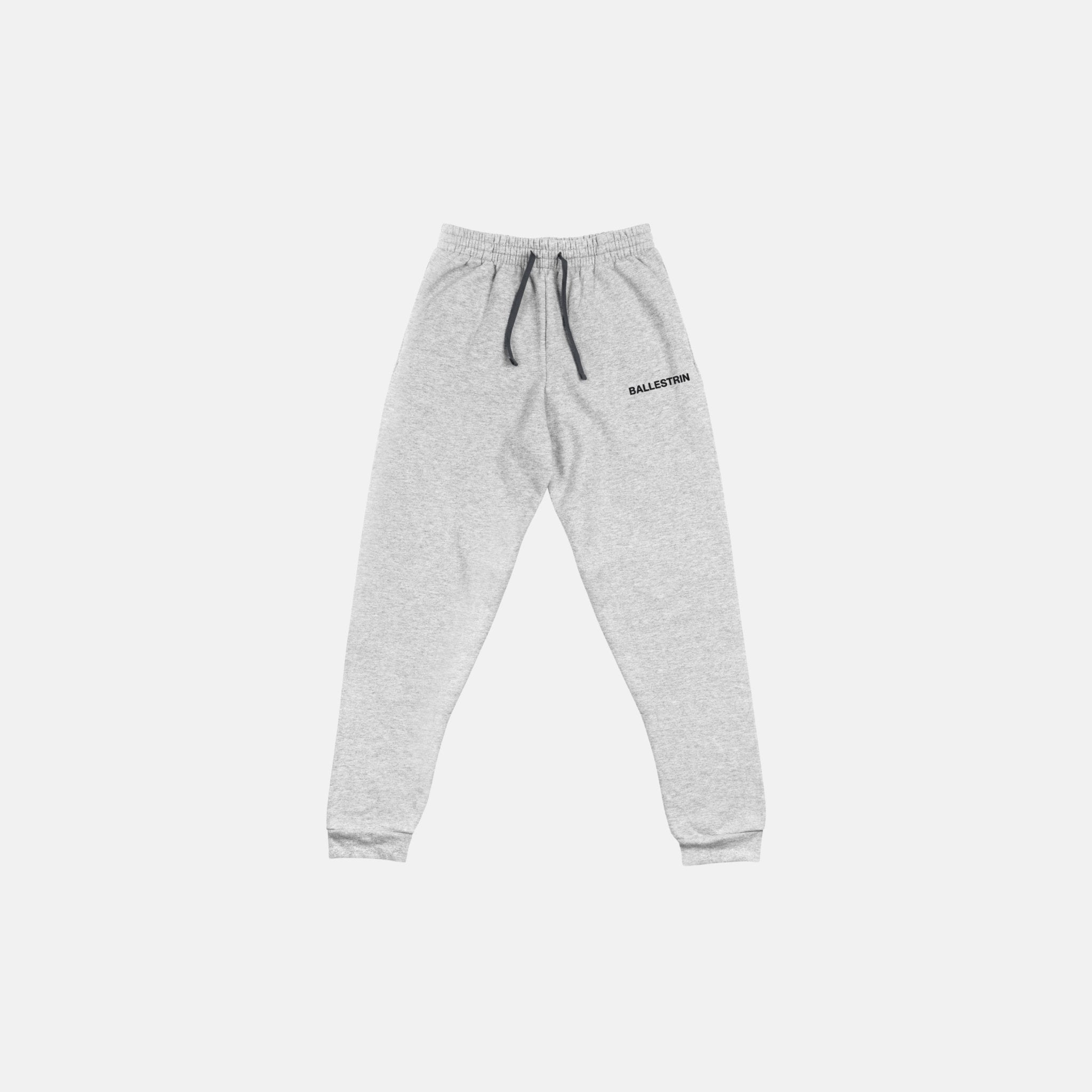 Lighg Grey Ballestrin Essential Joggers - BALLESTRIN