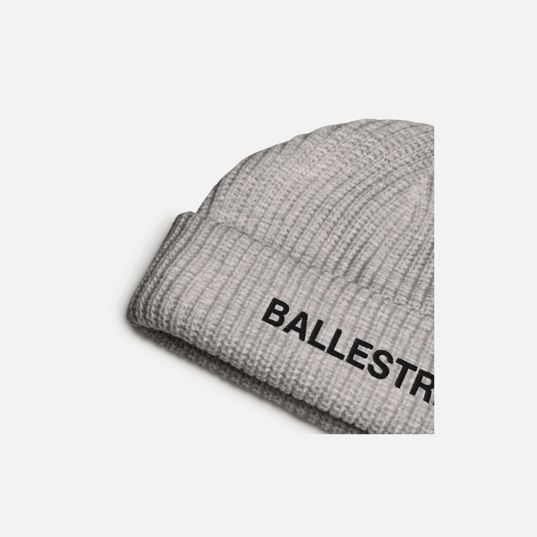 Light Grey Ballestrin Essential Beanie - BALLESTRIN