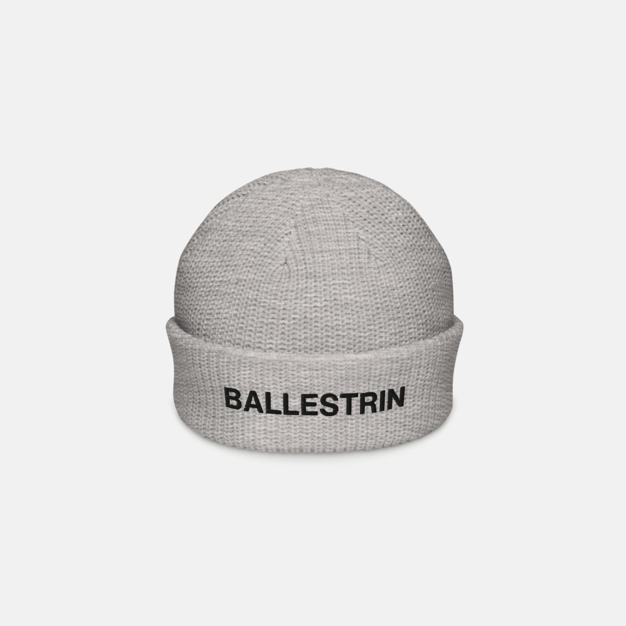 Light Grey Ballestrin Essential Beanie - BALLESTRIN