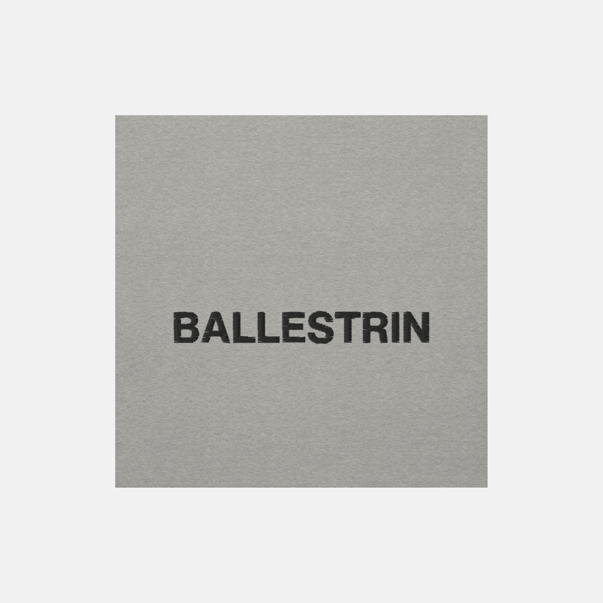 Light Grey Ballestrin Essential Hoodie - BALLESTRIN