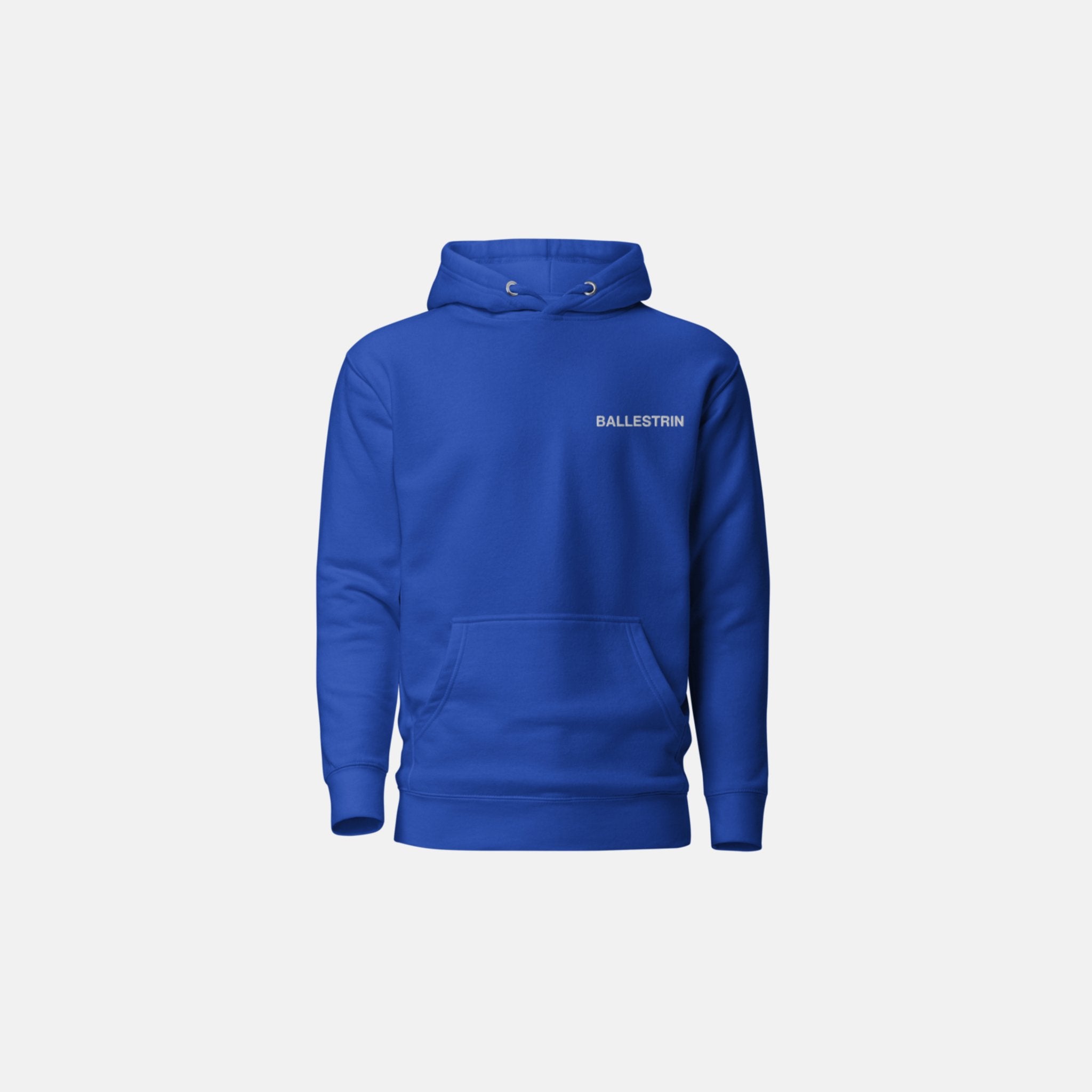 Royal Blue Ballestrin Essential Hoodie - BALLESTRIN