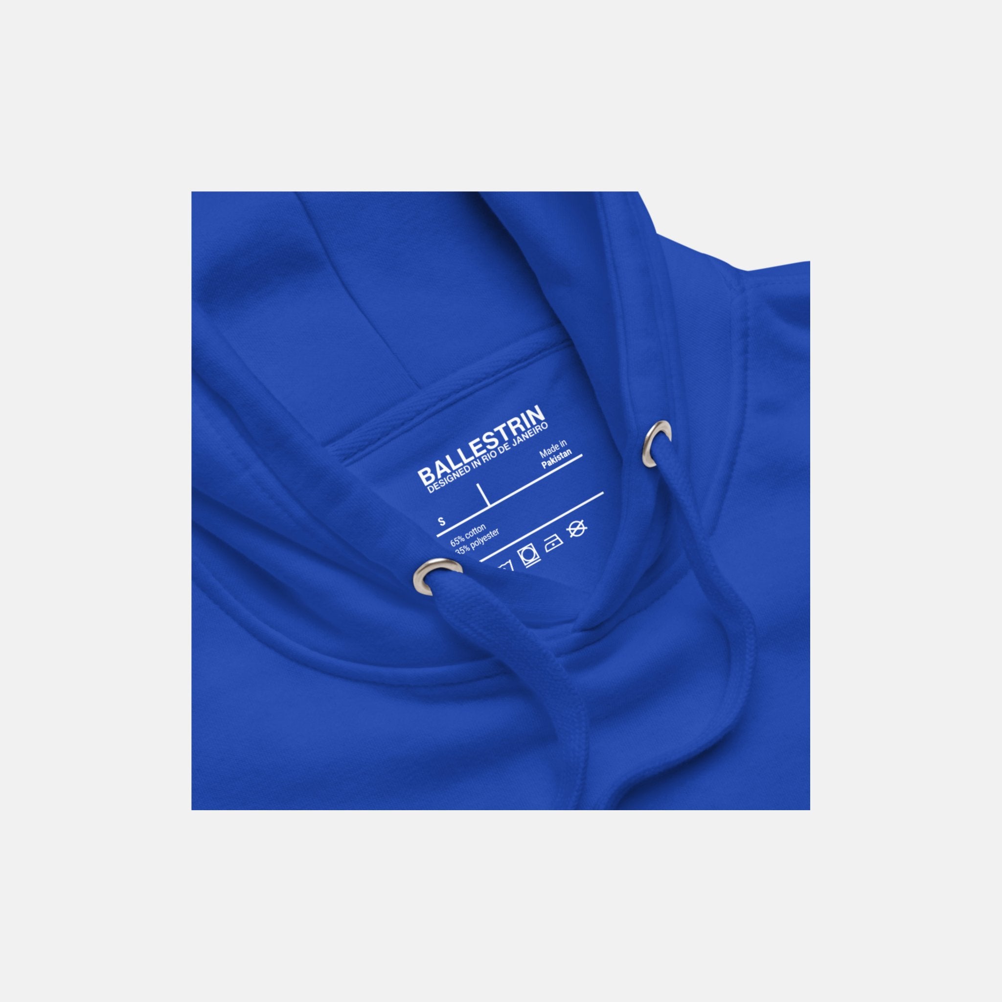 Royal Blue Ballestrin Essential Hoodie - BALLESTRIN