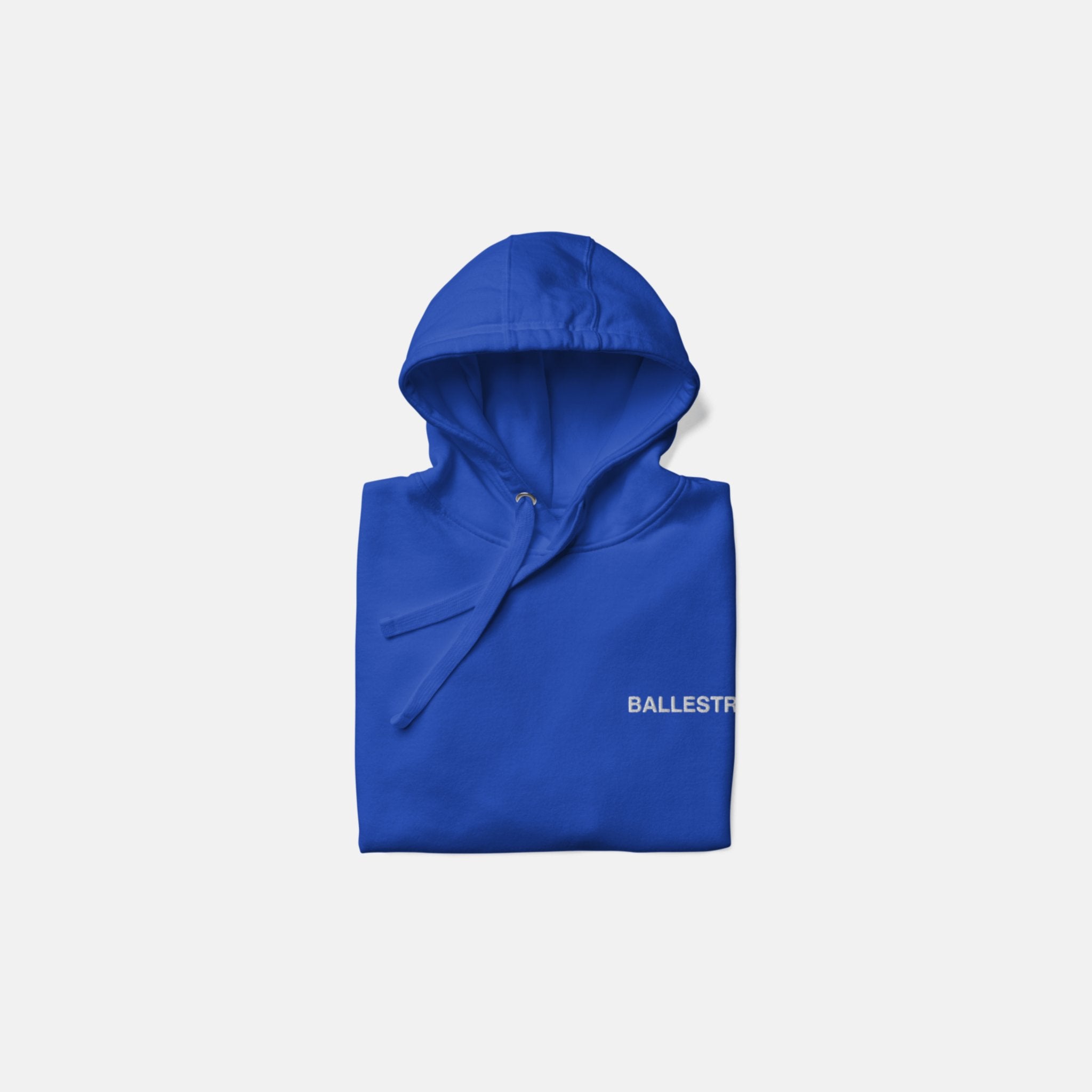 Royal Blue Ballestrin Essential Hoodie - BALLESTRIN