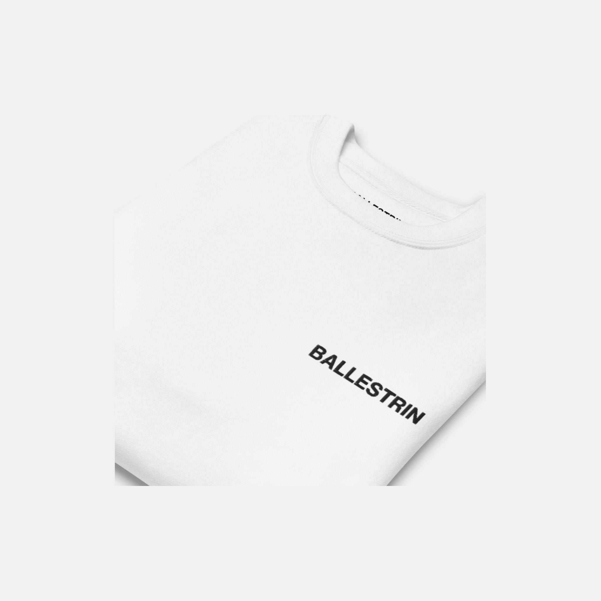 White Ballestrin Essential Sweatshirt - BALLESTRIN